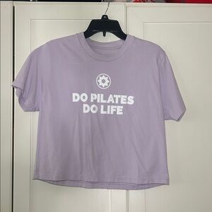 Club Pilates Lavender Graphic T-Shirt
